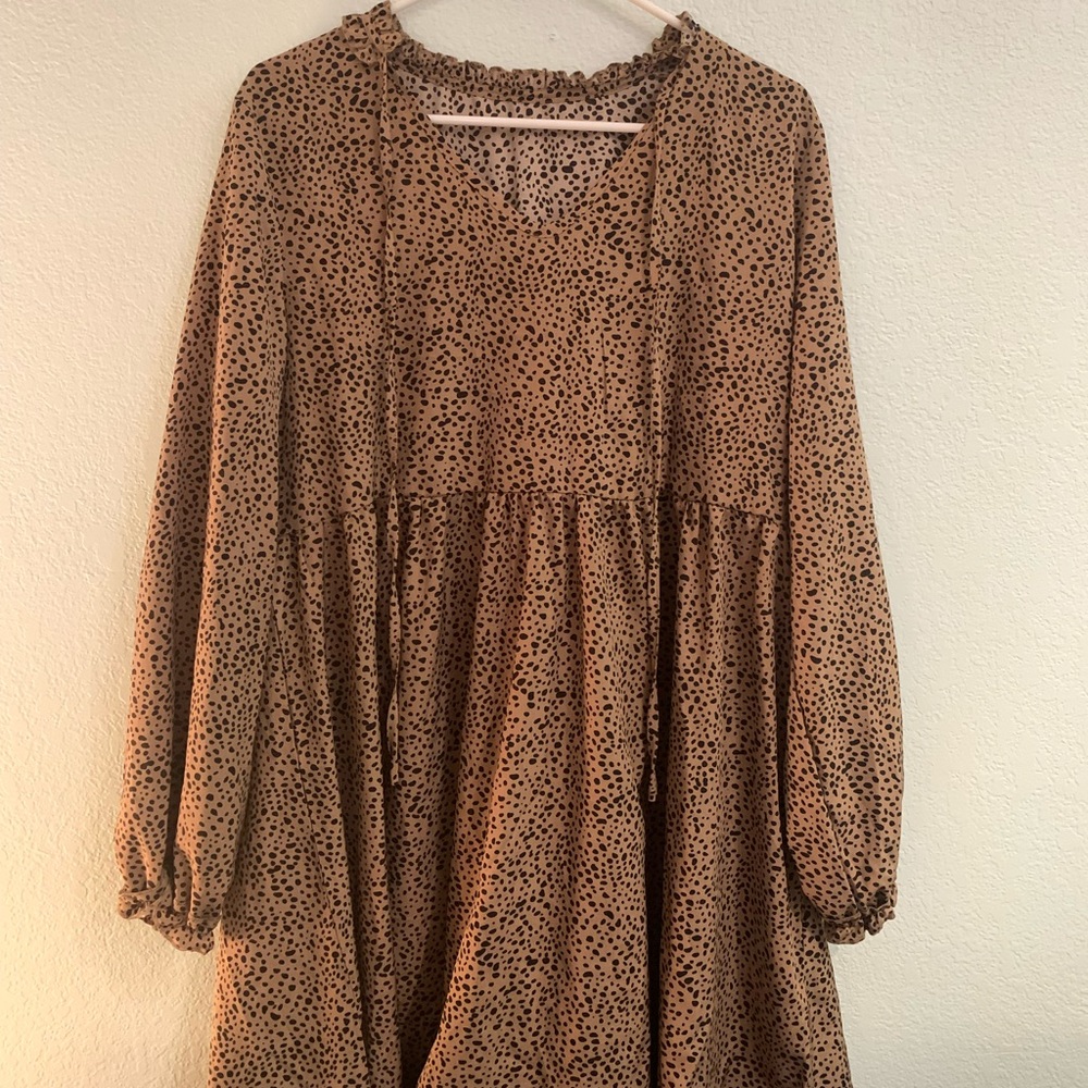 Leopard Printed Dress